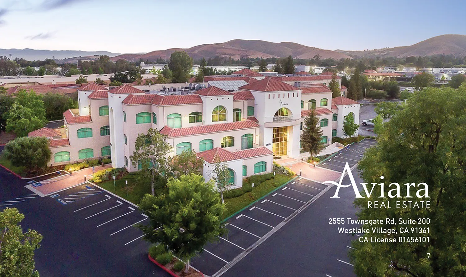 The Aviara Real Estate Building in Thousand Oaks